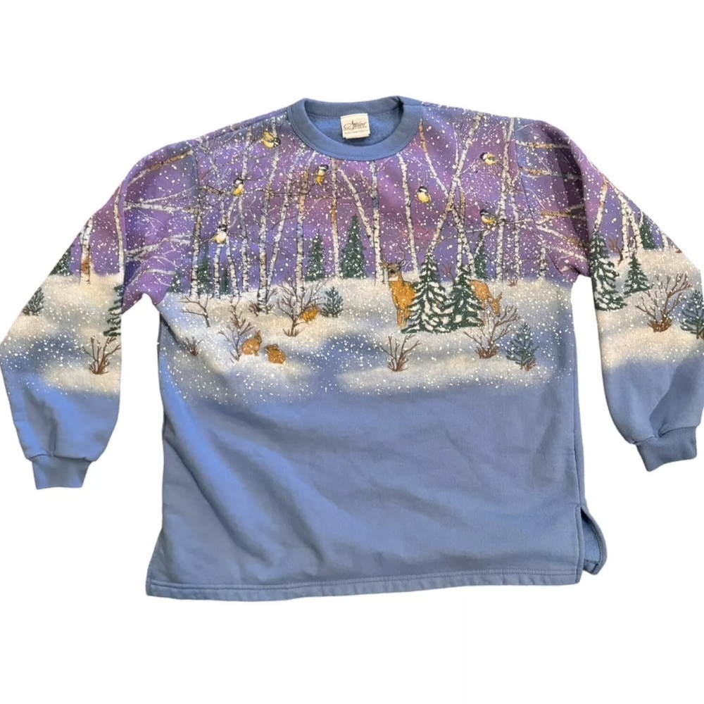 Vintage Artisans sunschein designs Winter longsleeve